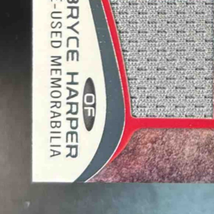 2014 Topps Mini Bryce Harper Relics #MR-BHA Washington Nationals - Sports Cards