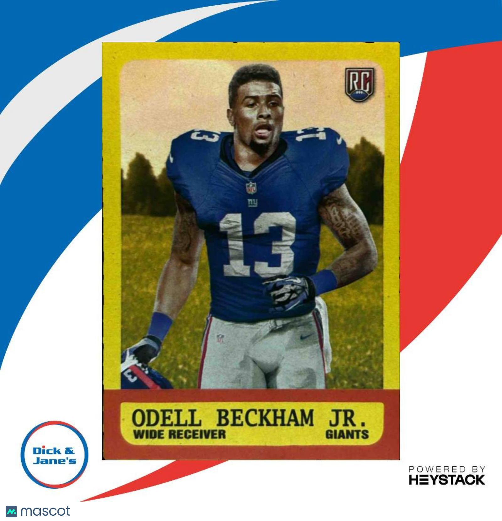 2014 Topps Odell Beckham Jr. 1963 Mini #215 RC New York Giants - Sports Cards