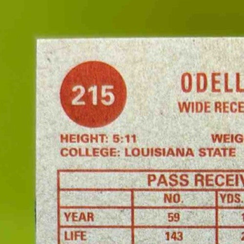 2014 Topps Odell Beckham Jr. 1963 Mini #215 RC New York Giants - Sports Cards