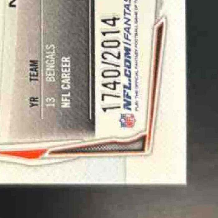 2014 Topps Tyler Eifert Gold /2014 #190 Cincinnati Bengals - Sports Cards