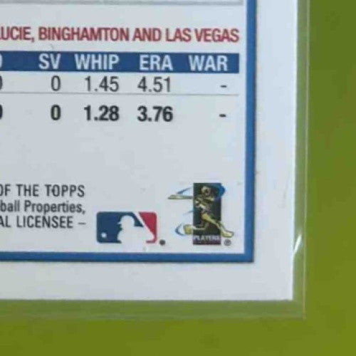 2014 Topps Update Jacob deGrom #US-50a RC New York Mets Rookie Card - Sports Cards