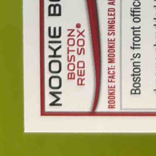 2014 Topps Update Mookie Betts #US-26a RC Boston Red Sox Rookie Card DJ1 - Sports Cards