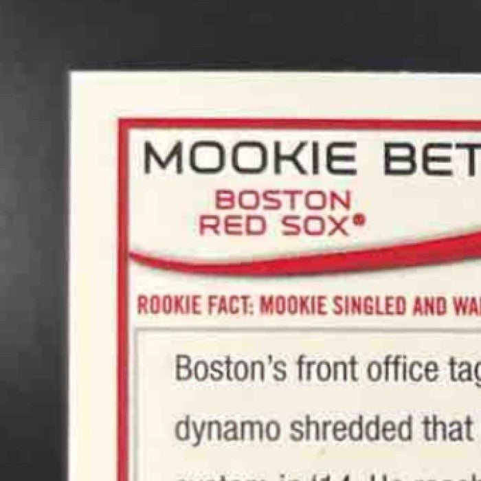 2014 Topps Update Mookie Betts #US-26a RC Boston Red Sox - Sports Cards