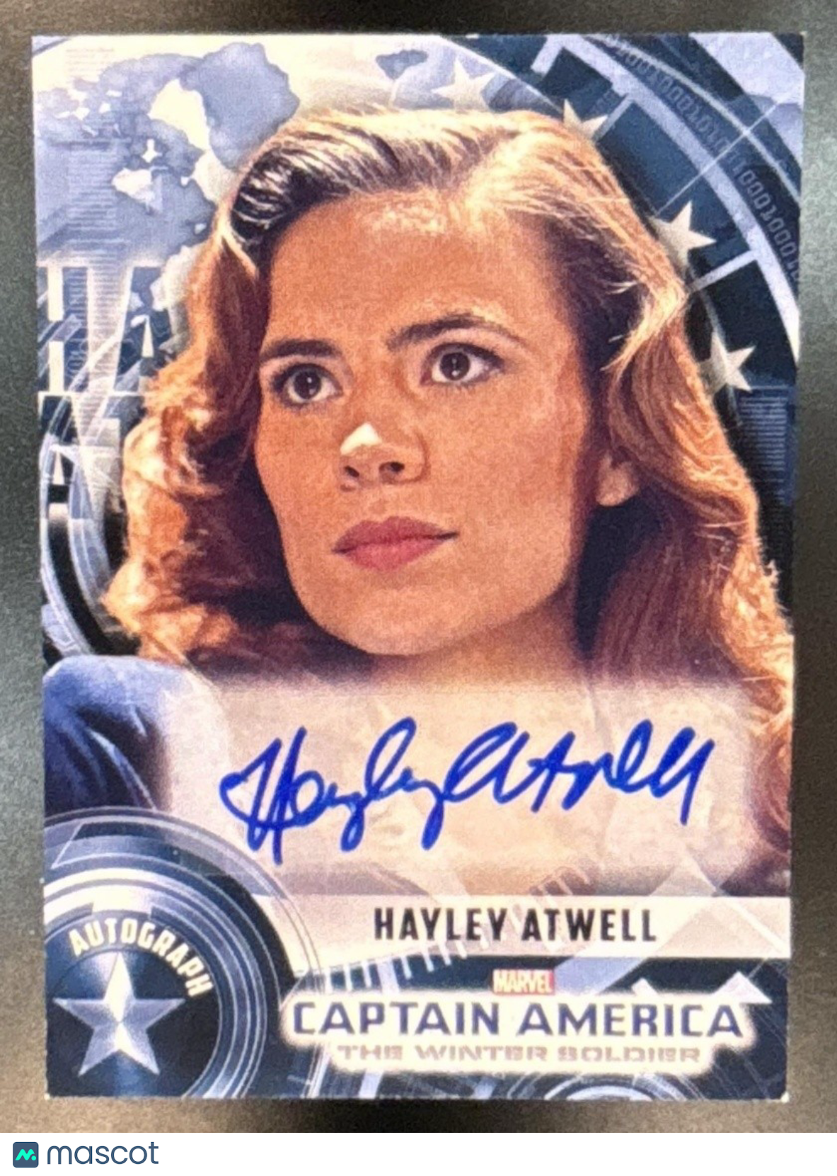 2014 Upper Deck Captain America The Winter Soldier Hayley Atwell Actor Auto #HA - Non-Sports Cards