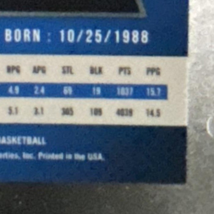 2015-16 Panini Prizm Chandler Parsons Light Blue Prizm /199 #60 Dallas Mavericks - Sports Cards