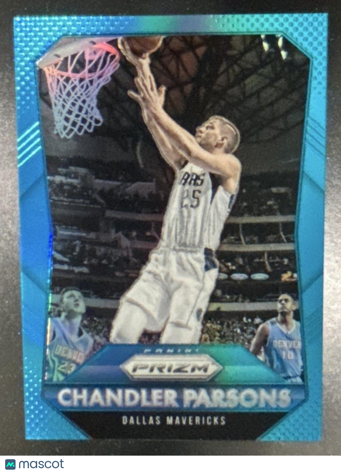 2015-16 Panini Prizm Chandler Parsons Light Blue Prizm /199 #60 Dallas Mavericks - Sports Cards