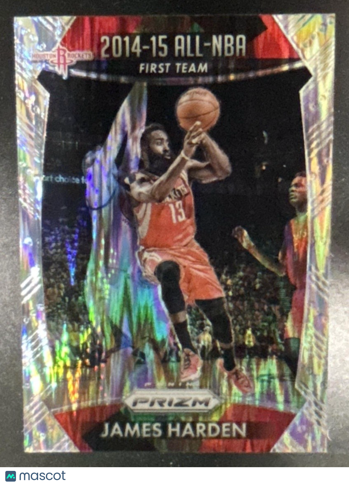 2015-16 Panini Prizm James Harden Flash Prizms #378 Houston Rockets - Sports Cards