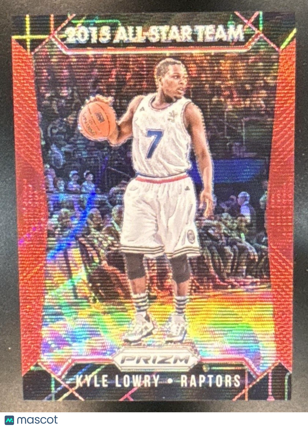 2015-16 Panini Prizm Kyle Lowry Ruby Wave Prizms /350 #355 Toronto Raptors - Sports Cards