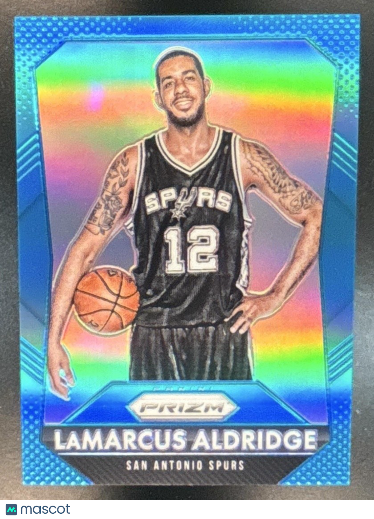 2015-16 Panini Prizm LaMarcus Aldridge Light Blue /199 #41 San Antonio Spurs - Sports Cards