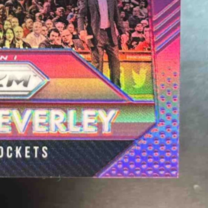 2015-16 Panini Prizm Patrick Beverley Purple Prizms 40/99 #15 Houston Rockets - Sports Cards