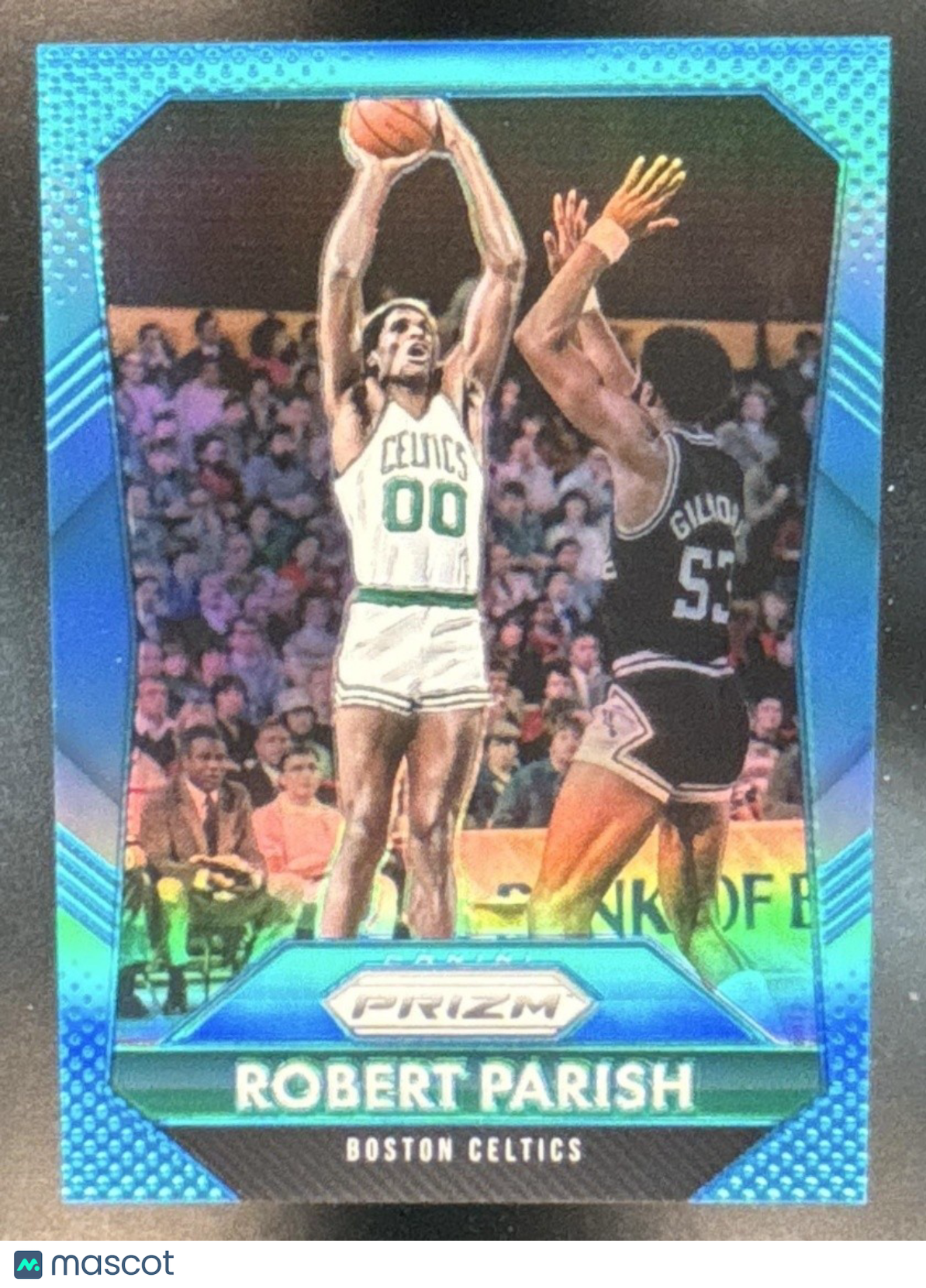 2015-16 Panini Prizm Robert Parish Light Blue Prizms /199 #264 Boston Celtics - Sports Cards