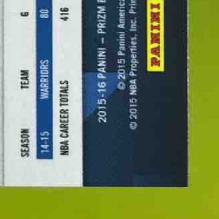 2015-16 Panini Prizm Stephen Curry Silver Prizms #377 Golden State Warriors - Sports Cards