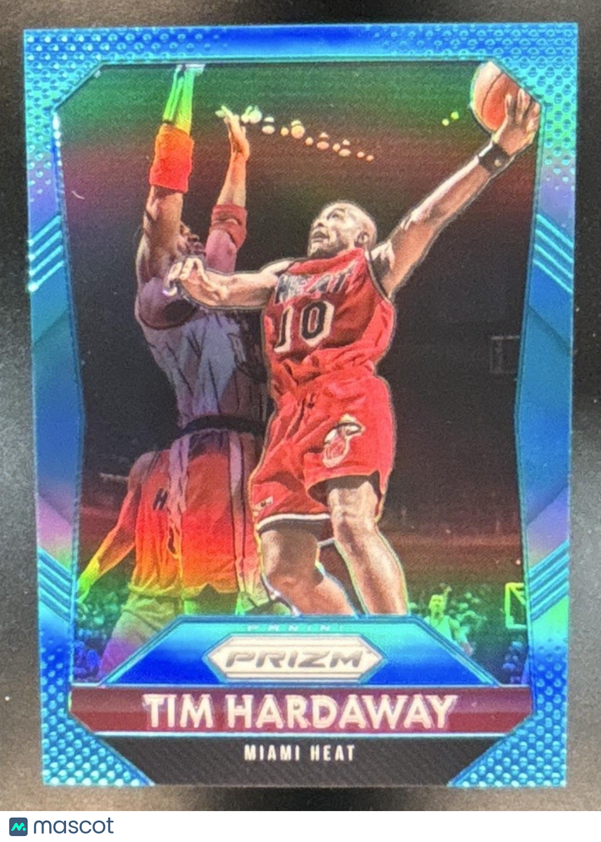 2015-16 Panini Prizm Tim Hardaway Light Blue Prizms /199 #252 Miami Heat - Sports Cards
