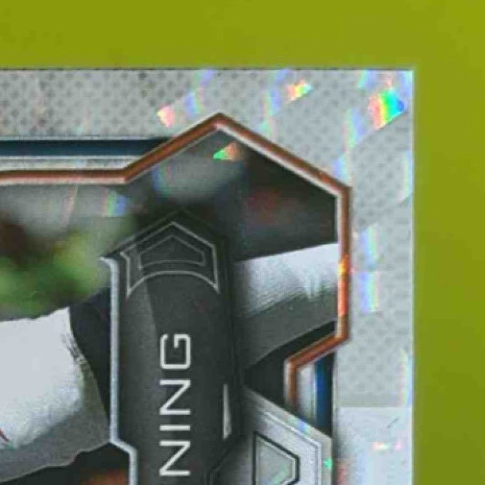 2015 Bowman Peyton Manning Veterans Rainbow Silver Ice #35 Denver Broncos - Sports Cards