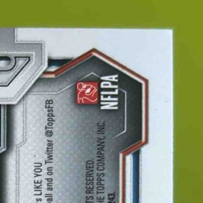 2015 Bowman Peyton Manning Veterans Rainbow Silver Ice #35 Denver Broncos - Sports Cards