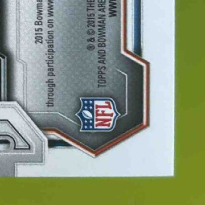 2015 Bowman Peyton Manning Veterans Rainbow Silver Ice #35 Denver Broncos - Sports Cards