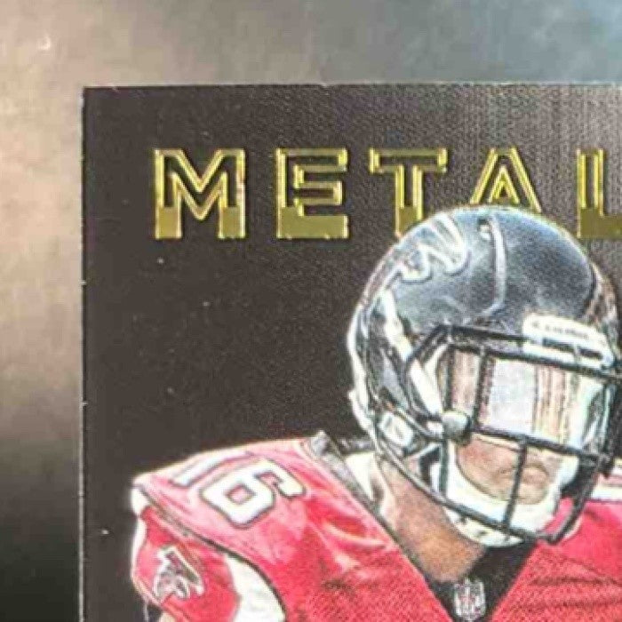 2015 Panini Black Gold Justin Hardy Metallic Marks /99 RC Auto Atlanta Falcons - Sports Cards