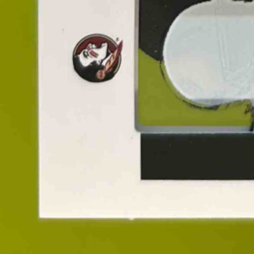 2015 Panini Clear Vision Kelvin Benjamin History Dual Jersey Prime /49 #CH-KB - Sports Cards