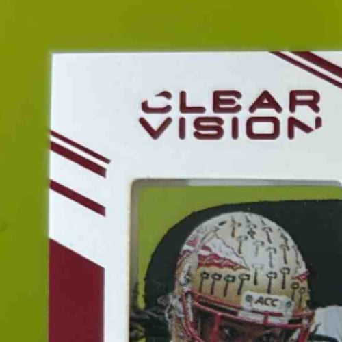 2015 Panini Clear Vision Kelvin Benjamin History Dual Jersey Prime /49 #CH-KB - Sports Cards