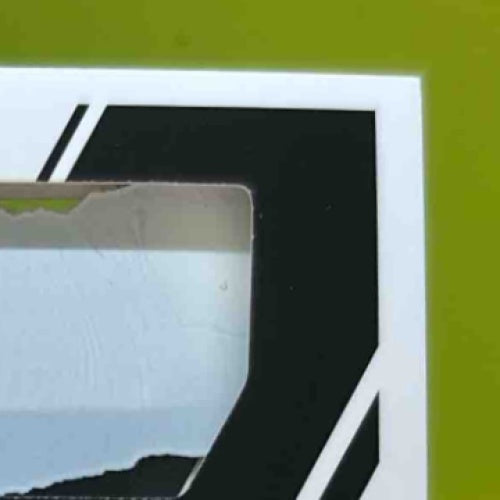 2015 Panini Clear Vision Kelvin Benjamin History Dual Jersey Prime /49 #CH-KB - Sports Cards