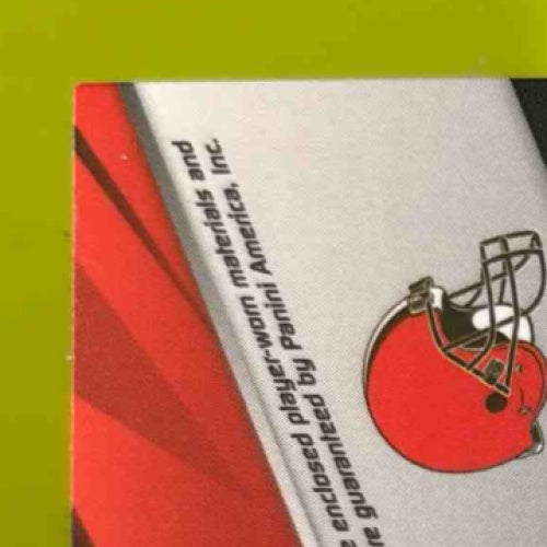 2015 Panini Spectra Duke Johnson Vince Mayle Rookie Dual Patch Auto 7/25 Browns - Sports Cards