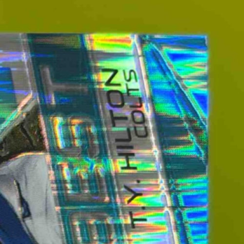 2015 Panini Spectra T.Y. Hilton Sunday Best Jerseys Neon Blue 4/50 Colts - Sports Cards