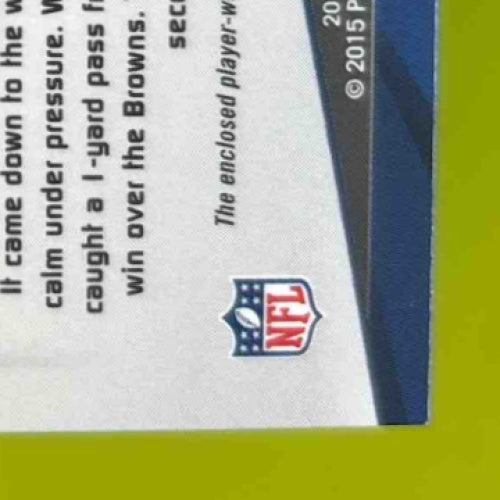 2015 Panini Spectra T.Y. Hilton Sunday Best Jerseys Neon Blue 4/50 Colts - Sports Cards