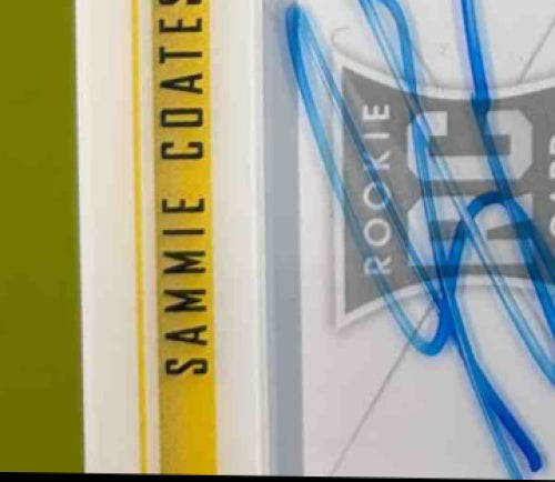 2015 Playbook Sammie Coates Rookie Booklet Signatures Silver /199 #84 Steelers - Sports Cards