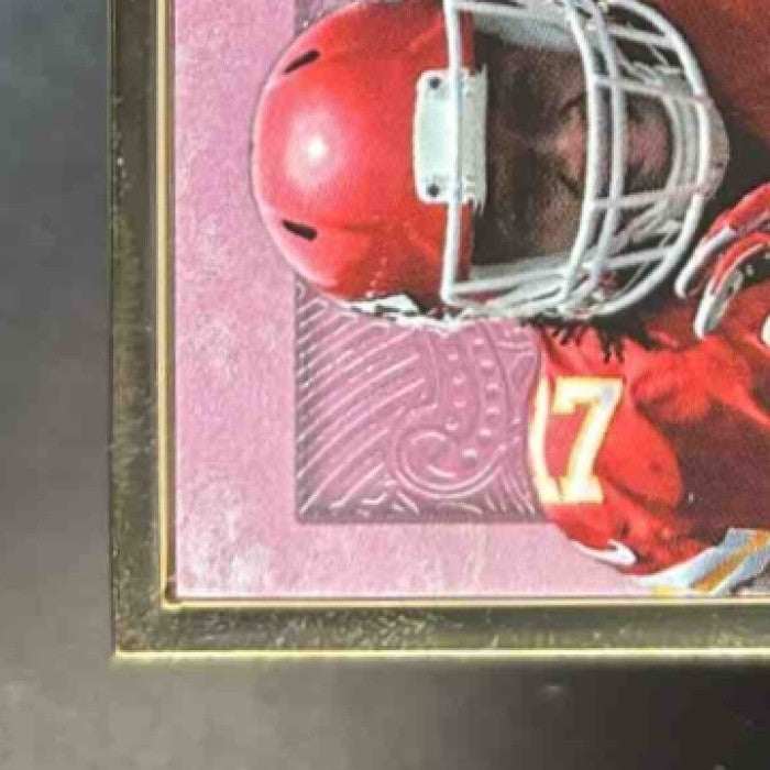 2015 Topp Definitive Collection Chris Conley Framed Rookie Auto Patch /10 Chiefs - Sports Cards