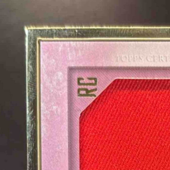2015 Topp Definitive Collection Chris Conley Framed Rookie Auto Patch /10 Chiefs - Sports Cards