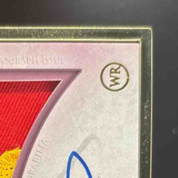 2015 Topp Definitive Collection Chris Conley Framed Rookie Auto Patch /10 Chiefs - Sports Cards