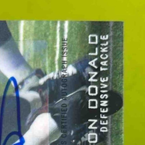 2015 Topps Field Access Aaron Donald Auto #170 St. Louis Rams - Sports Cards