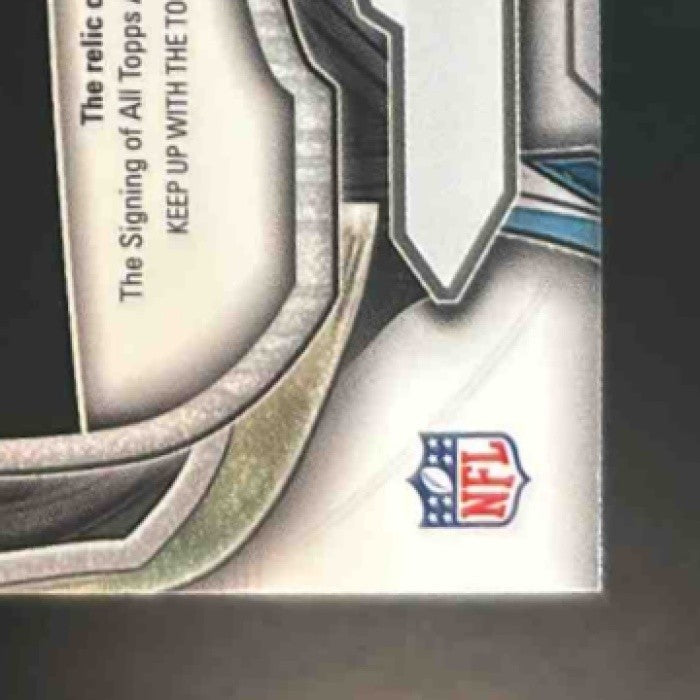 2015 Topps Finest Cameron Artis-Payne Auto Jumbo Relic Gold /99 RC Panthers - Sports Cards