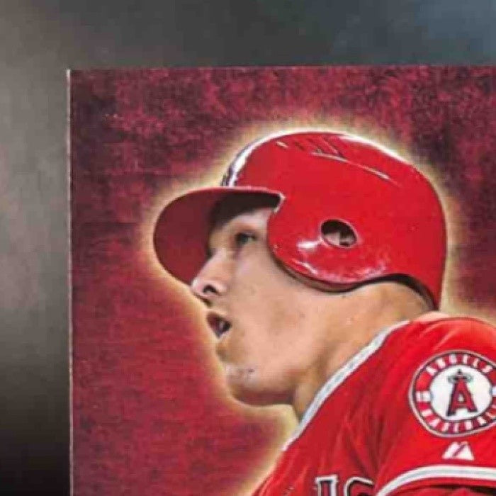 2015 Topps Mike Trout First Home Run Medallions Los Angeles Angels - Sports Cards
