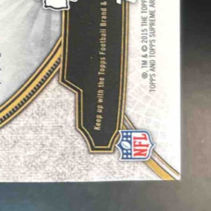2015 Topps Supreme Chris Conley Violet 74/99 #92 RC Kansas City Chiefs - Sports Cards