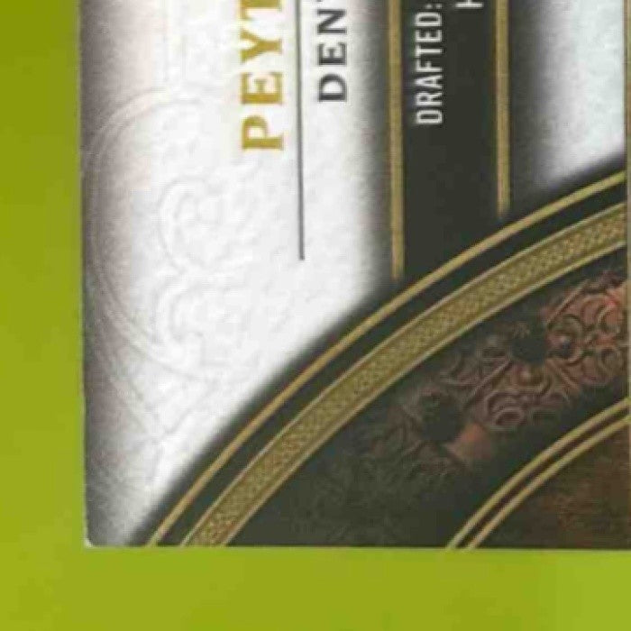 2015 Topps Triple Threads Peyton Manning Purple 174/232 #11 Denver Broncos - Sports Cards