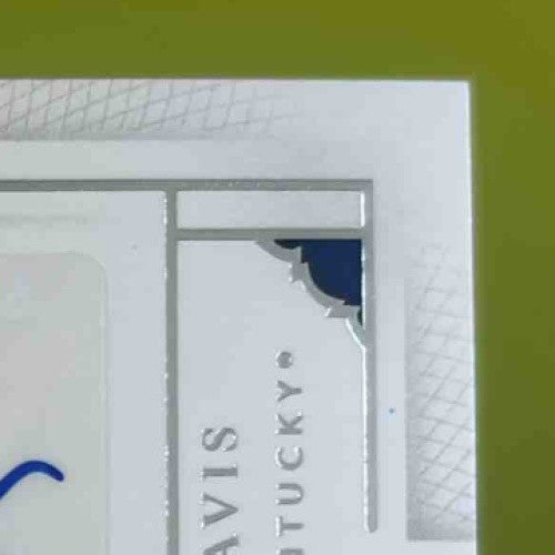 2016-17 National Treasures College Anthony Davis 20/25 63 Auto Kentucky Wildcats - Sports Cards