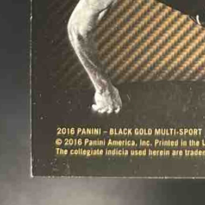 2016-17 Panini Black Gold Collegiate Wade Baldwin IV Team Symbols SN199 /199 RC - Sports Cards
