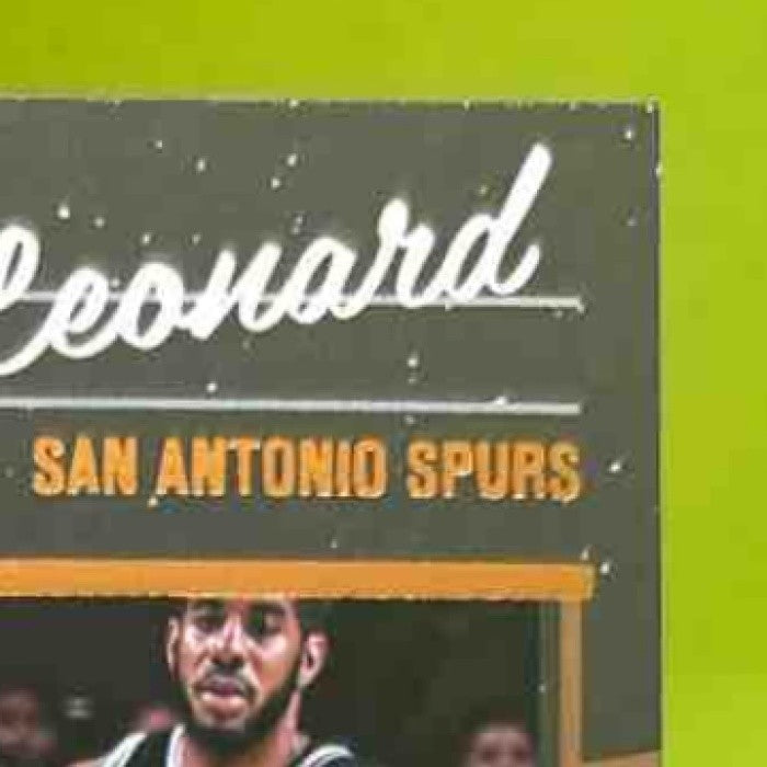 2016-17 Panini Donruss Kawhi Leonard #116 San Antonio Spurs - Sports Cards