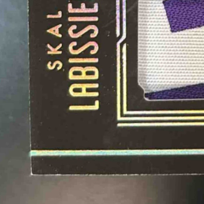 2016-17 Panini Noir Skal Labissiere Rookie Materials Color /99 #26 MEM RC Kings - Sports Cards