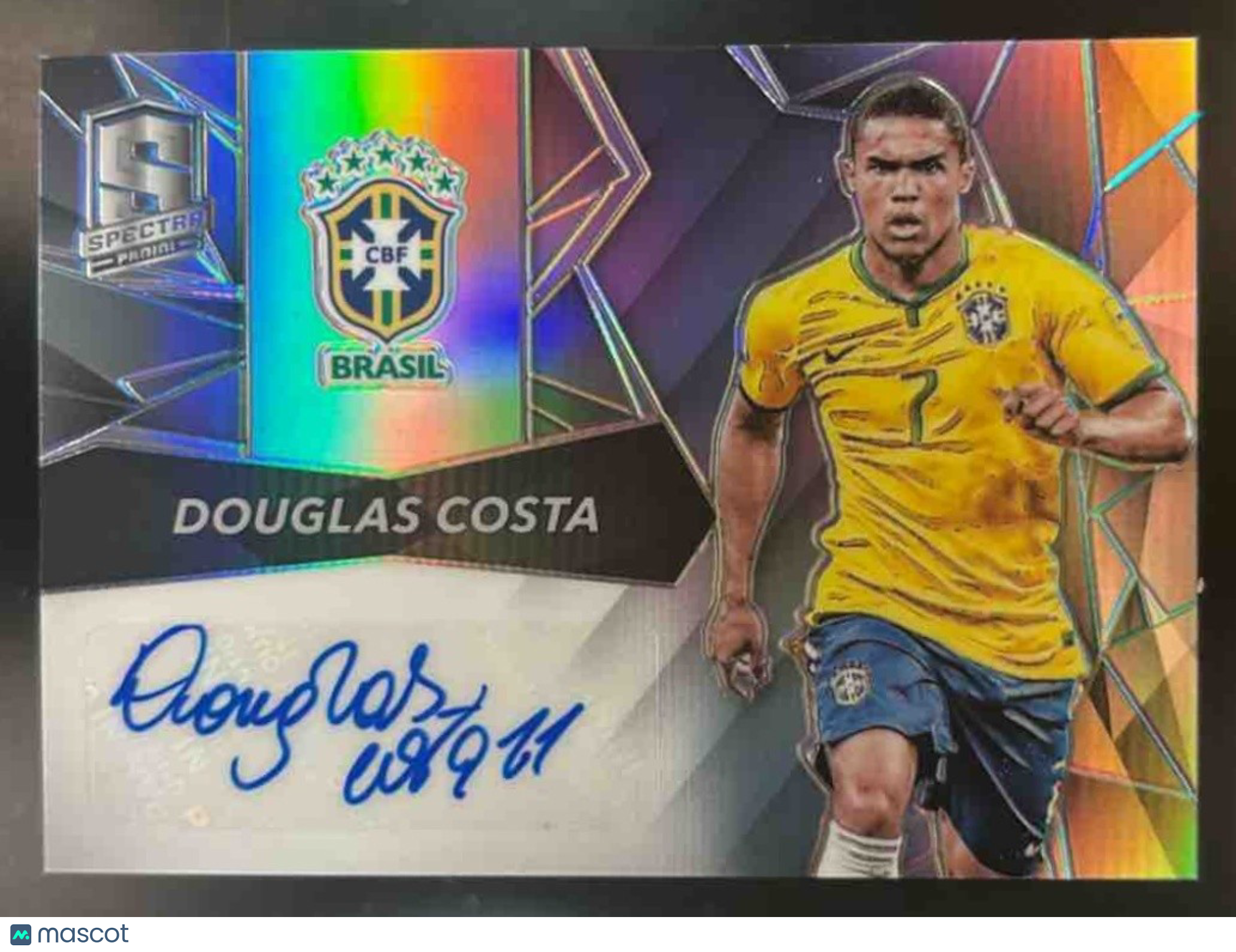 2016-17 Panini Spectra Douglas Costa Signatures /99 #S-DCO Auto Brazil - Sports Cards
