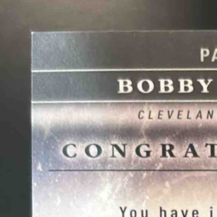2016 Bowman Inception Bobby Bradley Prospect Auto Blue /99 Cleveland Indians - Sports Cards