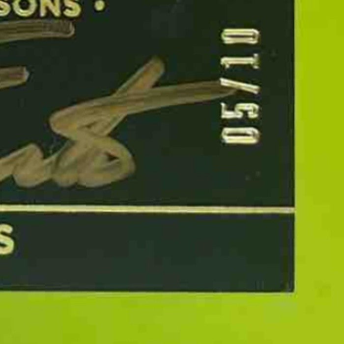 2016 Panini Black Gold Dan Fouts Records AUtograph /10 Auto San Diego Chargers - Sports Cards