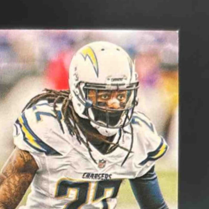 2016 Panini Certified Jason Verrett Mirror Signatures Blue /40 T Auto Chargers - Sports Cards
