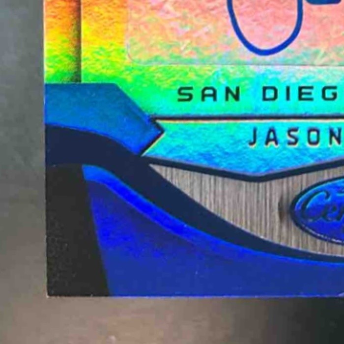 2016 Panini Certified Jason Verrett Mirror Signatures Blue /40 T Auto Chargers - Sports Cards