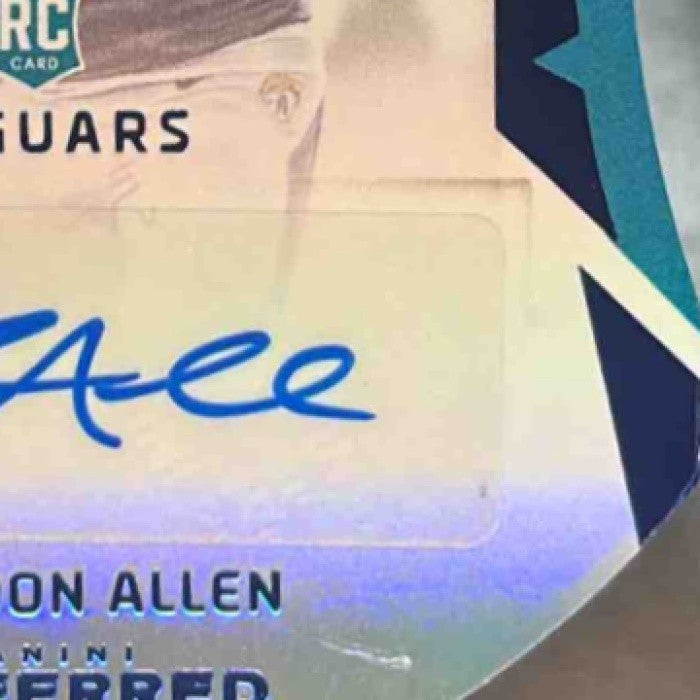 2016 Panini Preferred Brandon Allen Blue /49 #273 RC Auto Jacksonville Jaguars - Sports Cards
