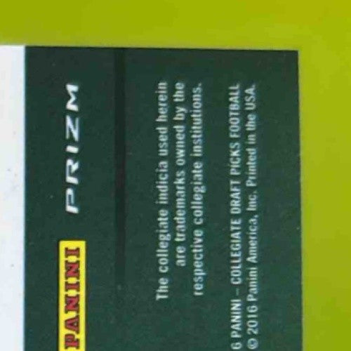 2016 Panini Prizm Collegiate Draft Picks Andrew Billings Auto Prizms #182 RC - Sports Cards