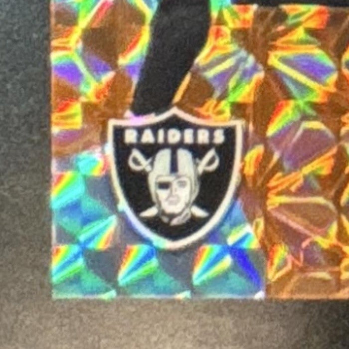 2016 Panini Spectra Derek Carr Catalysts Patch Neon Orange 3/3 Oakland Raiders - Sports Cards