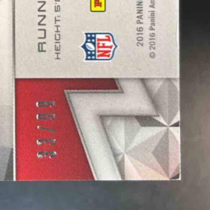 2016 Panini Spectra Devonta Freeman /99 #48 Atlanta Falcons - Sports Cards