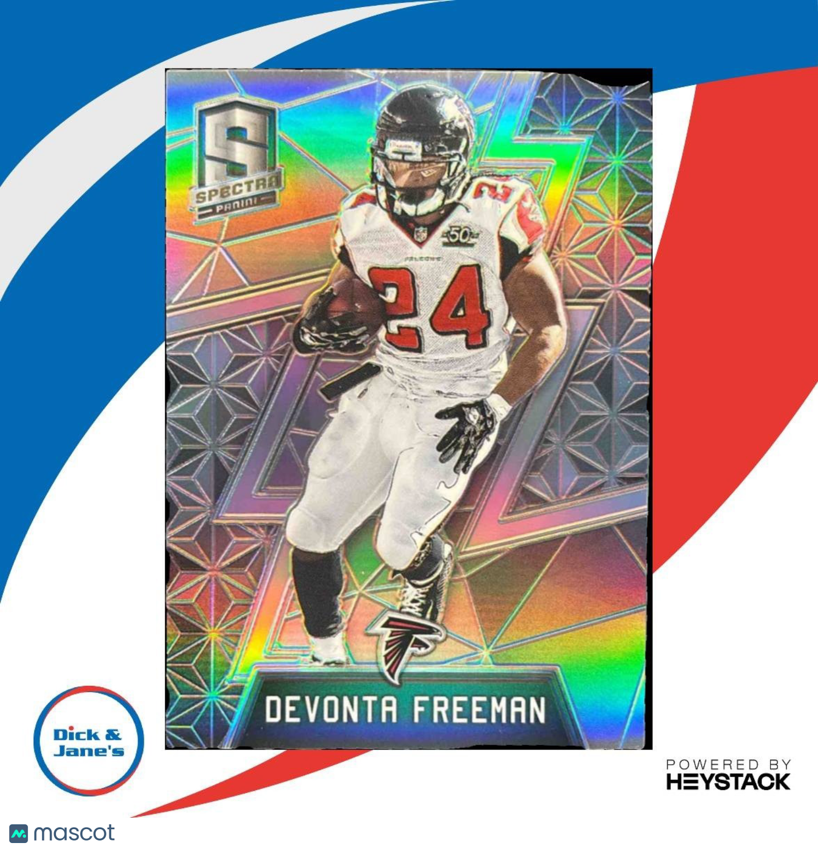 2016 Panini Spectra Devonta Freeman /99 #48 Atlanta Falcons - Sports Cards